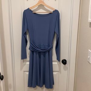 Betabrand dress with sewn on sash